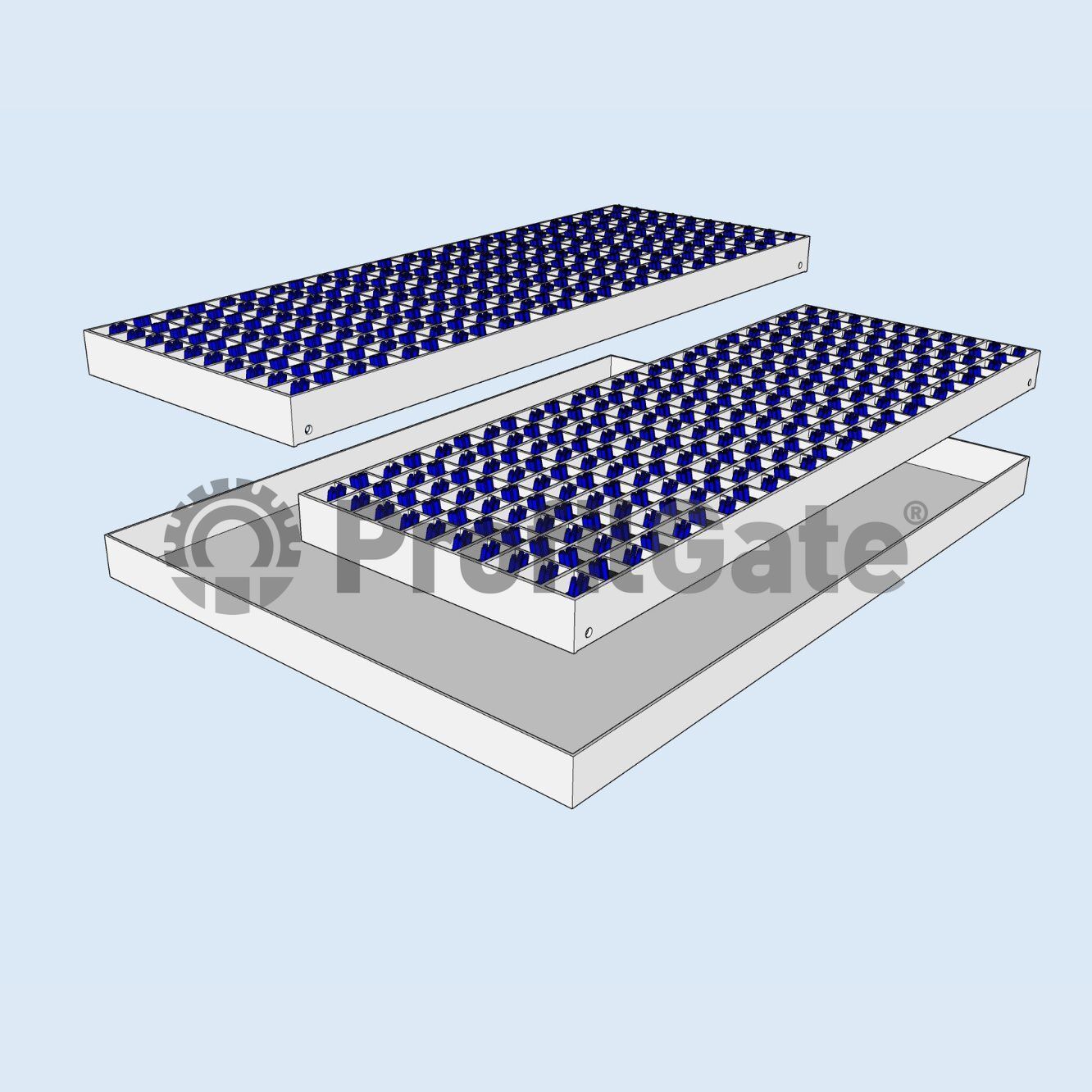 ProfilGate B55 scraper mat for boot and shoe cleaning