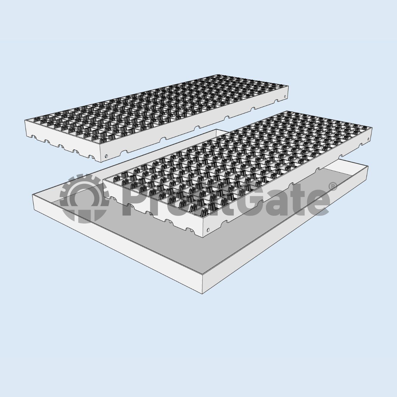 ProfilGate i55 GO brush mat system