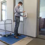 Trolley moving through ProfilGate